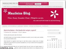 Sites similar to mauilein.de