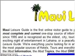 Sites similar to mauileisureguide.com
