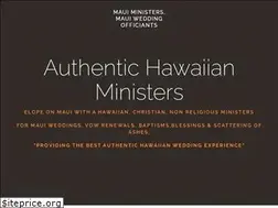 Sites similar to mauiminister.com