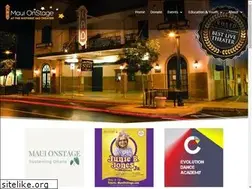 Sites similar to mauionstage.com