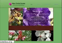 Sites similar to mauiorchidsociety.org