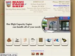 Sites similar to mauipackandship.com
