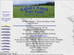 Sites similar to mauipolo.com