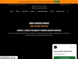 Sites similar to mauipowderworks.com