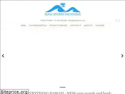 Sites similar to mauisportsvacations.com