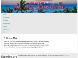 Sites similar to mauisteelguitarfestival.com
