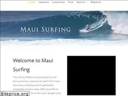 Sites similar to mauisurfing.com