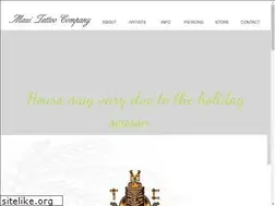 Sites similar to mauitattoocompany.com