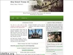 Sites similar to mauitroop22.org