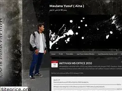 Sites similar to maulanayusufkidal.wordpress.com