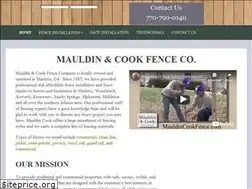 Sites similar to mauldincookfence.com