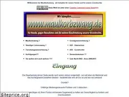 Sites similar to maulkorbzwang.de