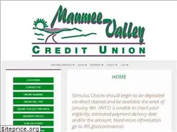 Sites similar to maumeevalleycu.com