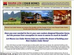 Sites similar to maunaloacedarhomes.com