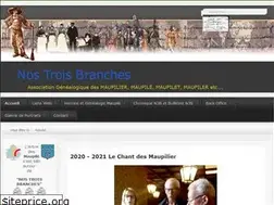 Sites similar to maupilier-nos-trois-branches.com