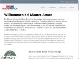 Sites similar to maurer-atmos.de