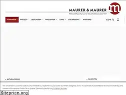 Sites similar to maurer-wt.at