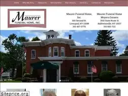 Sites similar to maurerfuneralhome.com