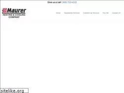 Sites similar to maurerheating.com