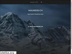 Sites similar to maurers.ch