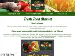Sites similar to maurersberriesvegs.com