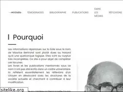 Sites similar to maurice-bertrand.fr