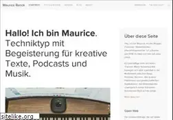 Sites similar to maurice-renck.de