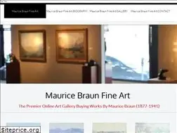 Sites similar to mauricebraunfineart.com