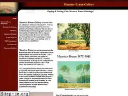 Sites similar to mauricebraungallery.com