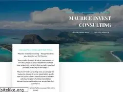 Sites similar to mauriceinvest.com
