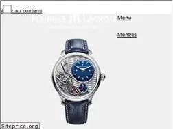 Sites similar to mauricelacroix.fr