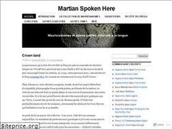 Sites similar to mauricianismes.wordpress.com