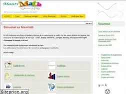 Sites similar to maurimath.net
