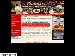 Sites similar to mauriziosrestaurant.com