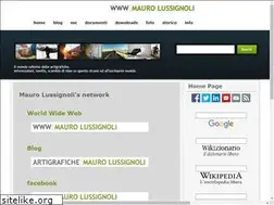 Sites similar to maurolussignoli.it
