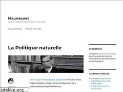 Sites similar to maurras.net