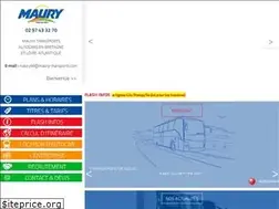Sites similar to maury-transports.com