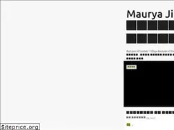 Sites similar to mauryajispeaks.com