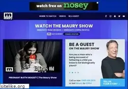 Sites similar to mauryshow.com