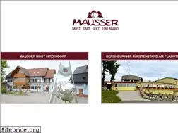 Sites similar to maussermost.at