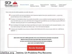 Sites similar to mauvaisehaleine.com