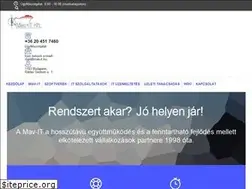 Sites similar to mav-it.hu