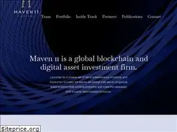Sites similar to maven11.com