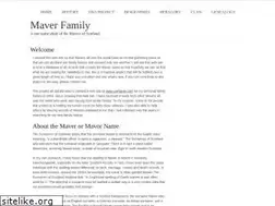 Sites similar to maverfamily.com
