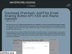 Sites similar to maverickblogging.com