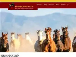 Sites similar to maverickinstitute.com