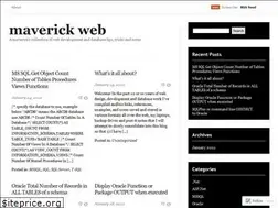 Sites similar to maverickweb.wordpress.com