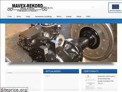 Sites similar to mavex-rekord.pl