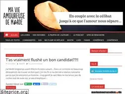 Sites similar to mavieamoureusedemarde.com