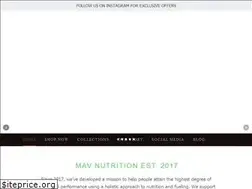 Sites similar to mavnutrition.com